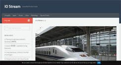 Desktop Screenshot of iostream.info